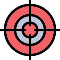target vector illustration on a background.Premium quality symbols.vector icons for concept and graphic design.