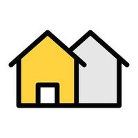 house vector illustration on a background.Premium quality symbols.vector icons for concept and graphic design.