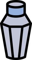 shaker bottle vector illustration on a background.Premium quality symbols.vector icons for concept and graphic design.