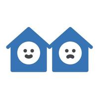 neighbour vector illustration on a background.Premium quality symbols.vector icons for concept and graphic design.