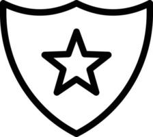 ilustración de vector de insignia de estrella en un fondo. símbolos de calidad premium. iconos vectoriales para concepto y diseño gráfico.