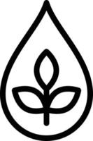 eco water vector illustration on a background.Premium quality symbols.vector icons for concept and graphic design.