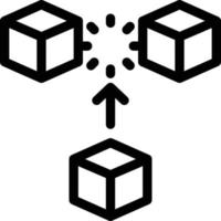 blockchain vector illustration on a background.Premium quality symbols. vector icons for concept and graphic design.