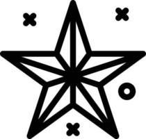 ilustración de vector de estrella en un fondo. símbolos de calidad premium. iconos vectoriales para concepto y diseño gráfico.