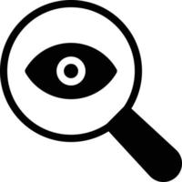 search eye vector illustration on a background.Premium quality symbols.vector icons for concept and graphic design.