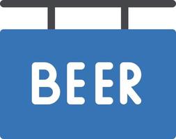 beer board vector illustration on a background.Premium quality symbols. vector icons for concept and graphic design.