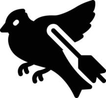ilustración vectorial de caza de aves en un fondo. símbolos de calidad premium. iconos vectoriales para concepto y diseño gráfico. vector