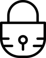 padlock vector illustration on a background.Premium quality symbols. vector icons for concept and graphic design.