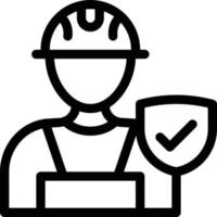 engineer secure vector illustration on a background.Premium quality symbols.vector icons for concept and graphic design.