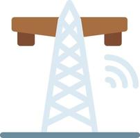 tower signal vector illustration on a background.Premium quality symbols.vector icons for concept and graphic design.