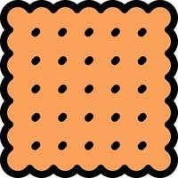 biscuit vector illustration on a background.Premium quality symbols.vector icons for concept and graphic design.