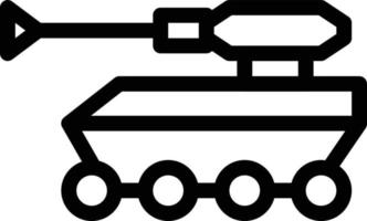 Ilustración de vector de tanque en un fondo. Símbolos de calidad premium. iconos vectoriales para concepto y diseño gráfico.