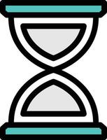 hourglass vector illustration on a background.Premium quality symbols.vector icons for concept and graphic design.
