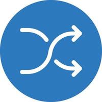 shuffle vector illustration on a background.Premium quality symbols.vector icons for concept and graphic design.
