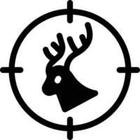 reindeer target vector illustration on a background.Premium quality symbols.vector icons for concept and graphic design.