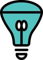 led bulb vector illustration on a background.Premium quality symbols.vector icons for concept and graphic design.