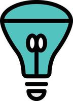 led bulb vector illustration on a background.Premium quality symbols.vector icons for concept and graphic design.