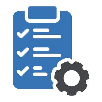 checklist setting vector illustration on a background.Premium quality symbols.vector icons for concept and graphic design.