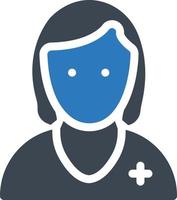 nurse vector illustration on a background.Premium quality symbols.vector icons for concept and graphic design.