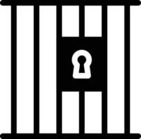 jail vector illustration on a background.Premium quality symbols.vector icons for concept and graphic design.