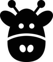 ilustración de vector de vaca en un fondo. símbolos de calidad premium. iconos vectoriales para concepto y diseño gráfico.