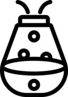 Ilustración de vector de humidificador en un fondo. Símbolos de calidad premium. Iconos vectoriales para concepto y diseño gráfico.