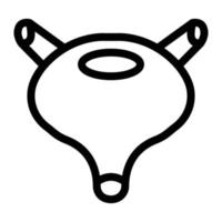 bladder vector illustration on a background.Premium quality symbols.vector icons for concept and graphic design.