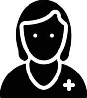 nurse vector illustration on a background.Premium quality symbols.vector icons for concept and graphic design.