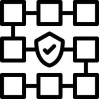 protect vector illustration on a background.Premium quality symbols.vector icons for concept and graphic design.