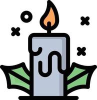 candle vector illustration on a background.Premium quality symbols.vector icons for concept and graphic design.