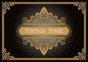 decorative frame vector