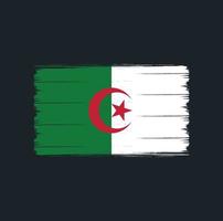 Algeria Flag Brush. National Flag vector