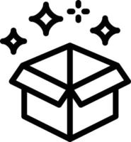 box magic vector illustration on a background.Premium quality symbols.vector icons for concept and graphic design.