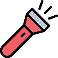 torch vector illustration on a background.Premium quality symbols.vector icons for concept and graphic design.