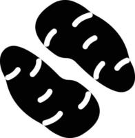 potato vector illustration on a background.Premium quality symbols.vector icons for concept and graphic design.