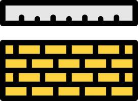 wall vector illustration on a background.Premium quality symbols.vector icons for concept and graphic design.