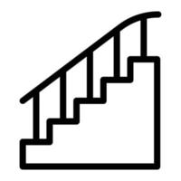 stair vector illustration on a background.Premium quality symbols.vector icons for concept and graphic design.