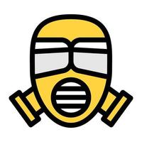 oxygen mask vector illustration on a background.Premium quality symbols.vector icons for concept and graphic design.