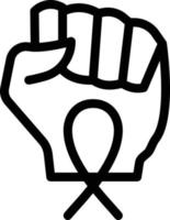 hand vector illustration on a background.Premium quality symbols.vector icons for concept and graphic design.