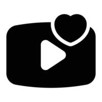 ilustración de vector de video de matrimonio en un fondo. símbolos de calidad premium. iconos vectoriales para concepto y diseño gráfico.