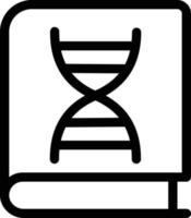 dna book vector illustration on a background.Premium quality symbols. vector icons for concept and graphic design.