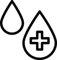 ilustración de vector de gota de sangre en un fondo. símbolos de calidad premium. iconos vectoriales para concepto y diseño gráfico.