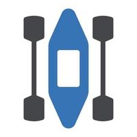 paddle canoe vector illustration on a background.Premium quality symbols.vector icons for concept and graphic design.