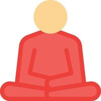 meditation vector illustration on a background.Premium quality symbols.vector icons for concept and graphic design.