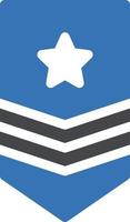 army badge vector illustration on a background.Premium quality symbols. vector icons for concept and graphic design.