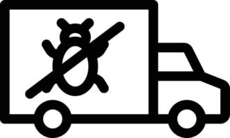 ilustración de vector de camión rociador en un fondo. símbolos de calidad premium. iconos vectoriales para concepto y diseño gráfico.