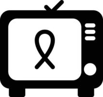 Ilustración de vector de televisión de conciencia sobre un fondo. Símbolos de calidad premium. Iconos vectoriales para concepto y diseño gráfico.