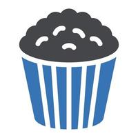popcorn vector illustration on a background.Premium quality symbols.vector icons for concept and graphic design.