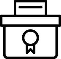 ballot vector illustration on a background.Premium quality symbols.vector icons for concept and graphic design.