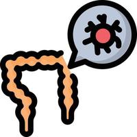 intestinal vector illustration on a background.Premium quality symbols.vector icons for concept and graphic design.